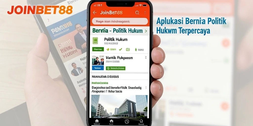 Antarmuka aplikasi JOINBET88 yang informatif dan menarik.